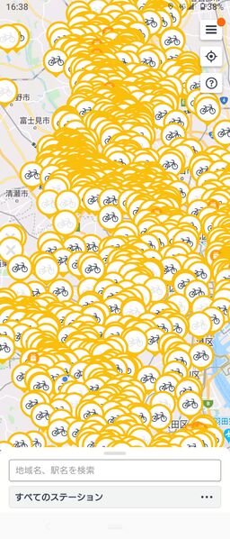 ファイル:HelloCycling app map tokyo.jpg
